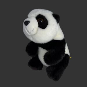 LEGOLAND Panda Plush Stuffed Animal Aurora World 9 in Zoo Toy